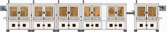 手機(jī)中板自動組裝線